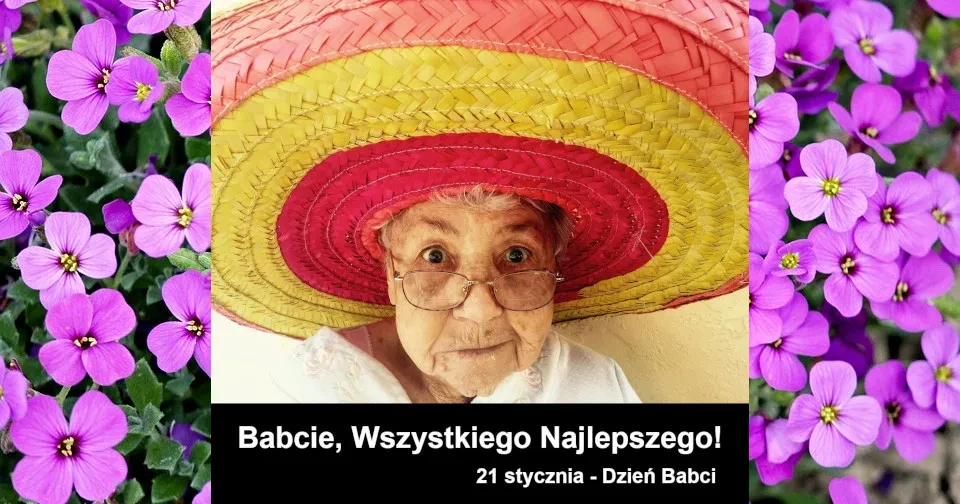 Dzień Babci - Święto Babć obchodzone 21 stycznia