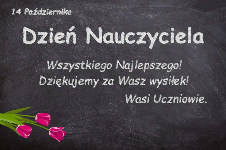 Dzień Nauczyciela (Dzień Edukacji Narodowej) - 14 padziernika