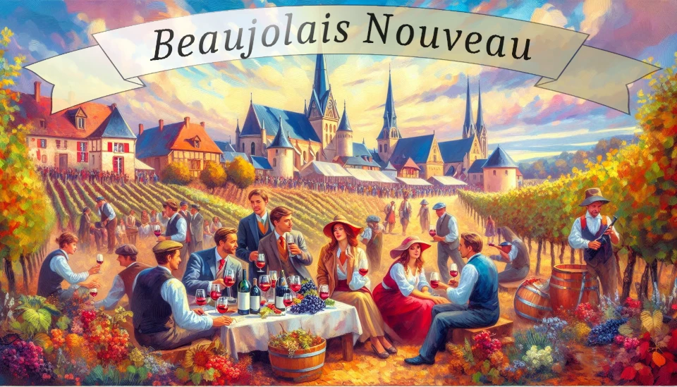 Święto Wina - Beaujolais Nouveau - 3. czwartek listopada